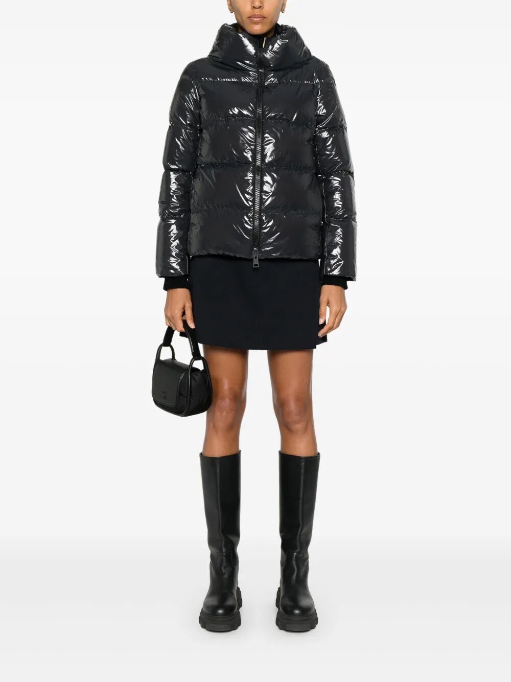 HERNO Glossy Finish Puffer Jacket