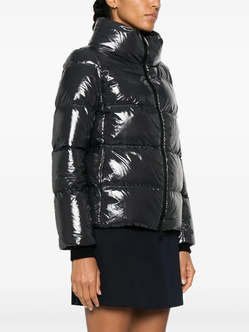 HERNO Glossy Finish Puffer Jacket
