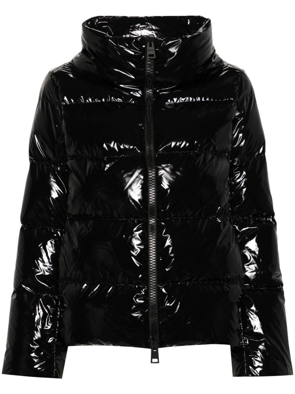 HERNO Glossy Mini Puffer Jacket for Women