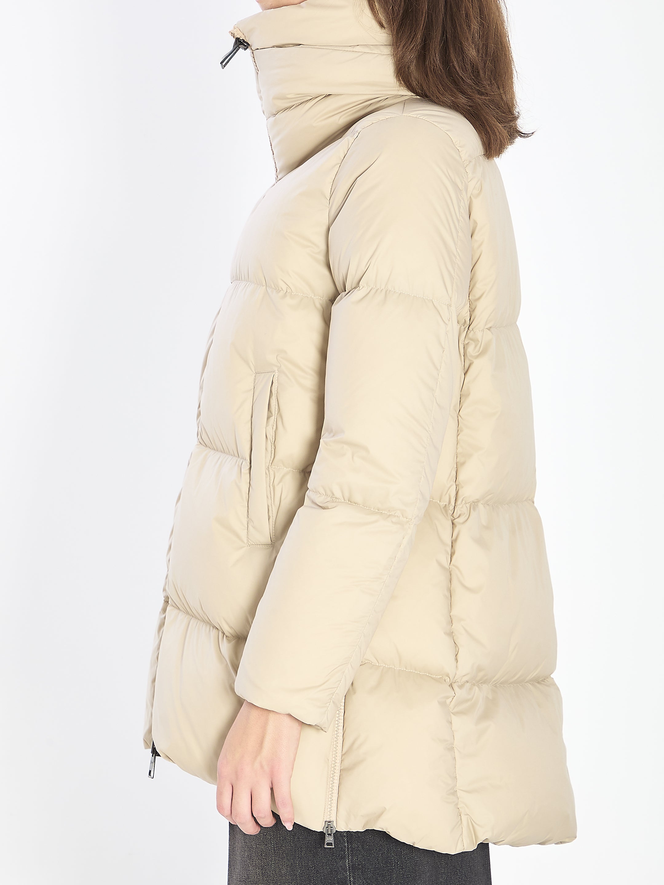 HERNO Women's Regular Fit Quilted Down Jacket - Size 42 IT