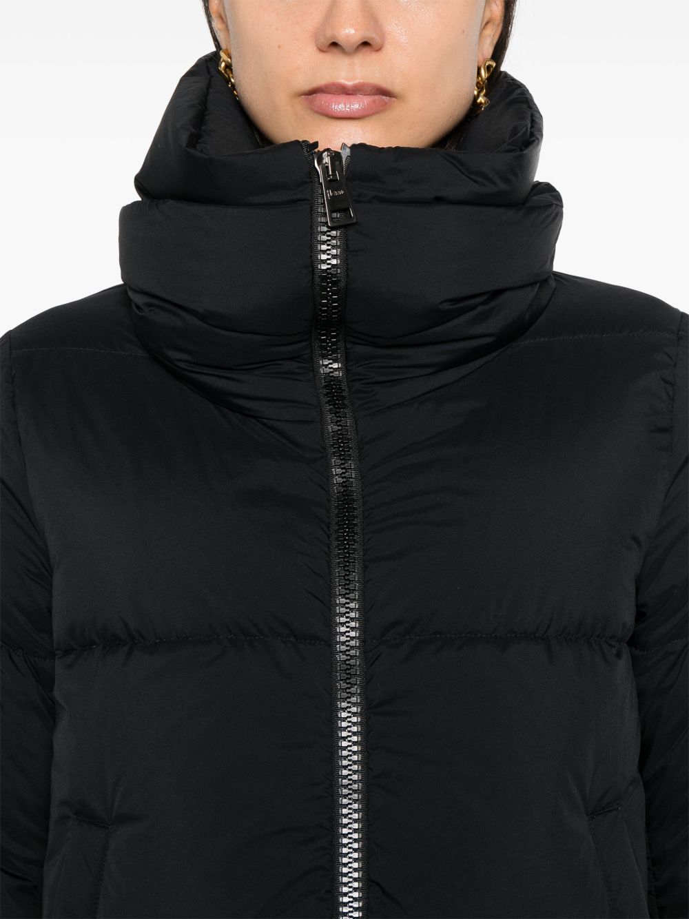 HERNO Relaxed Fit A-Shape Down Jacket