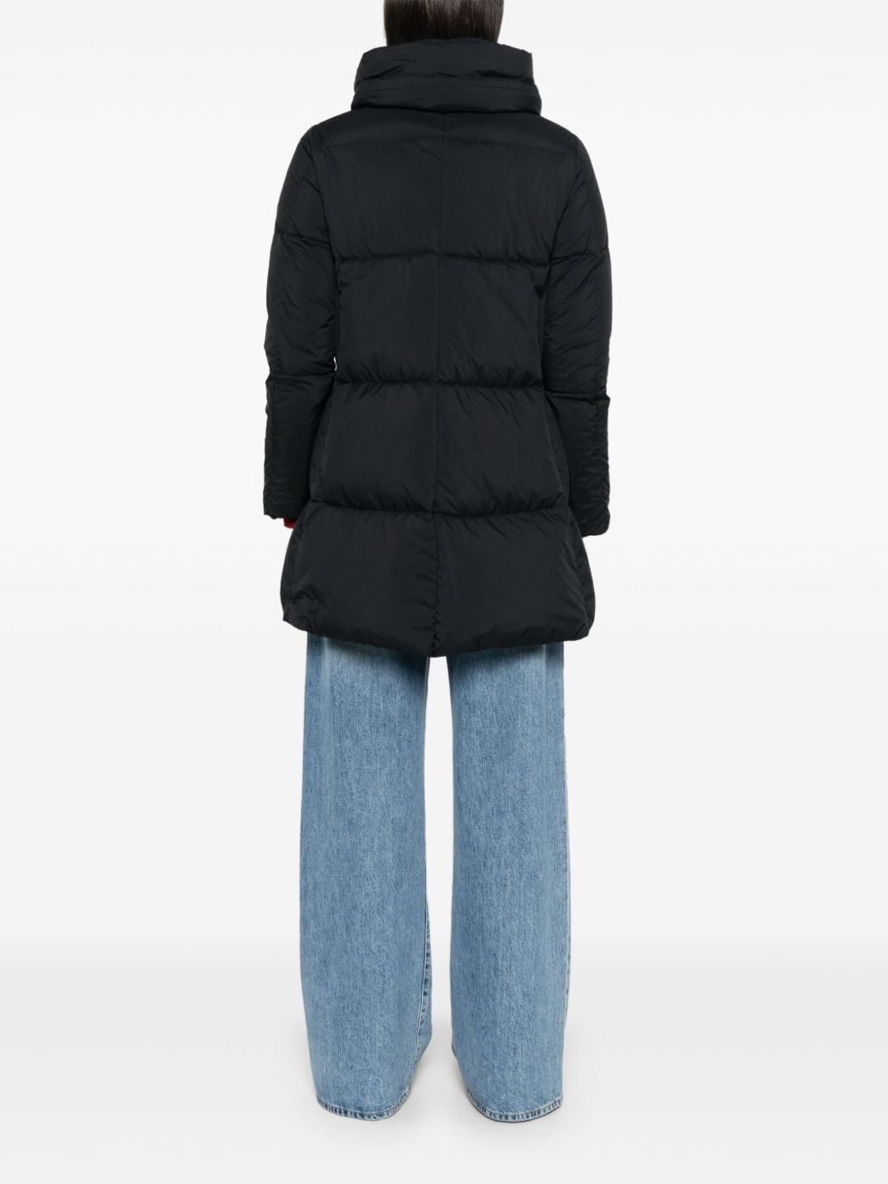 HERNO Relaxed Fit A-Shape Down Jacket