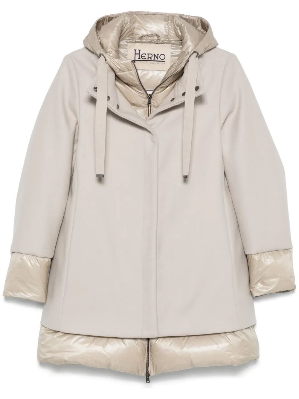 HERNO Flared Padded Wool Jacket for Women - FW25