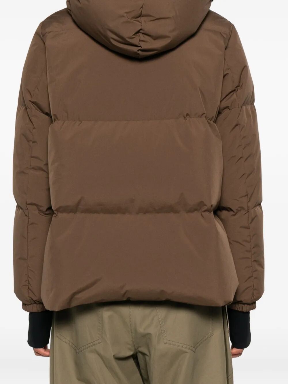 HERNO Women's Mini Hooded Short Down Jacket