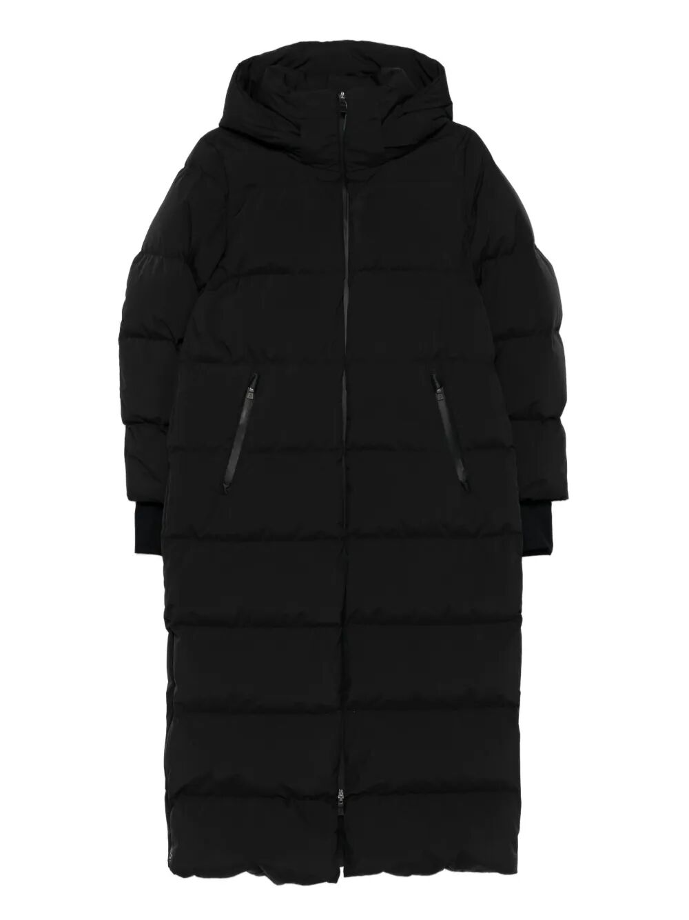 HERNO Hooded Long Down Jacket