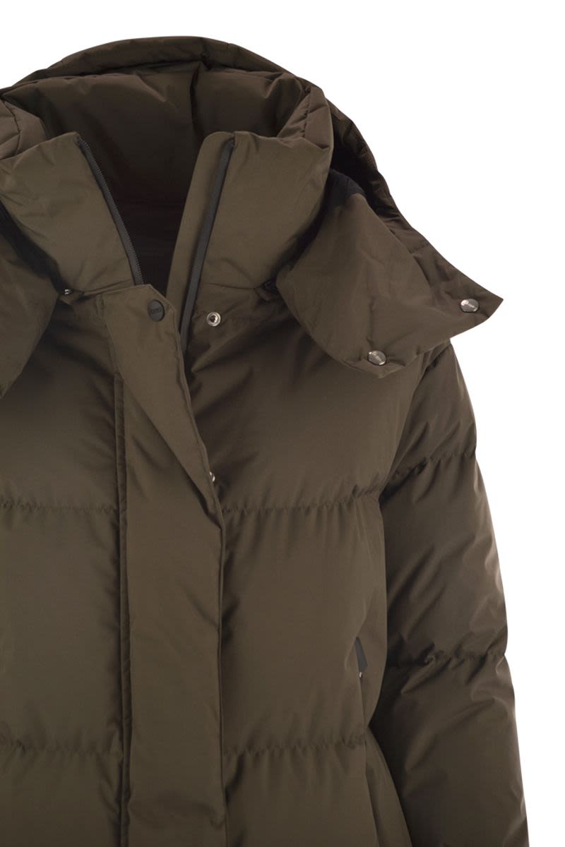 HERNO Medium Hooded Down Jacket for Women