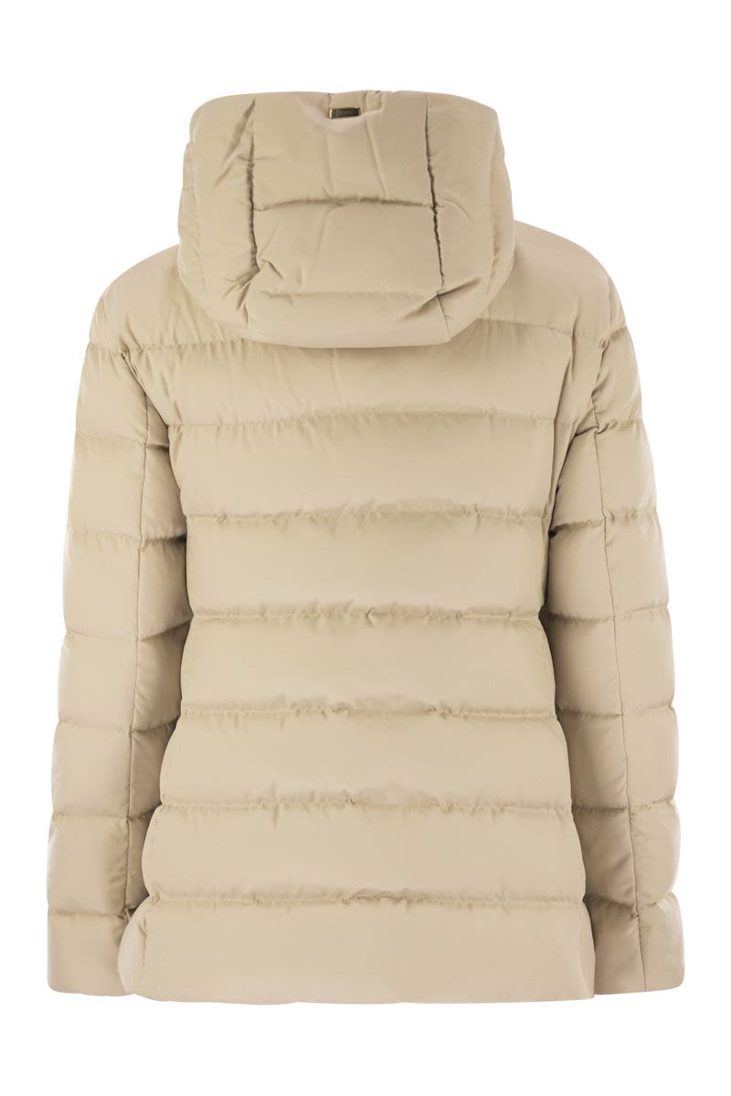 HERNO Medium Down Jacket with Hood for Women