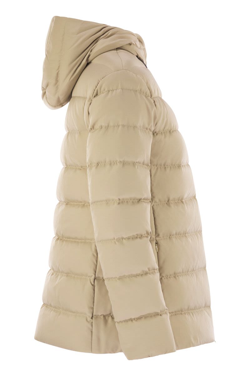 HERNO Medium Down Jacket with Hood for Women