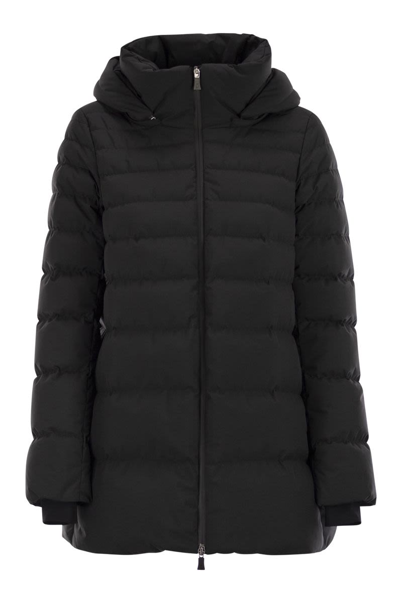 HERNO 2-Layer Hooded Down Jacket