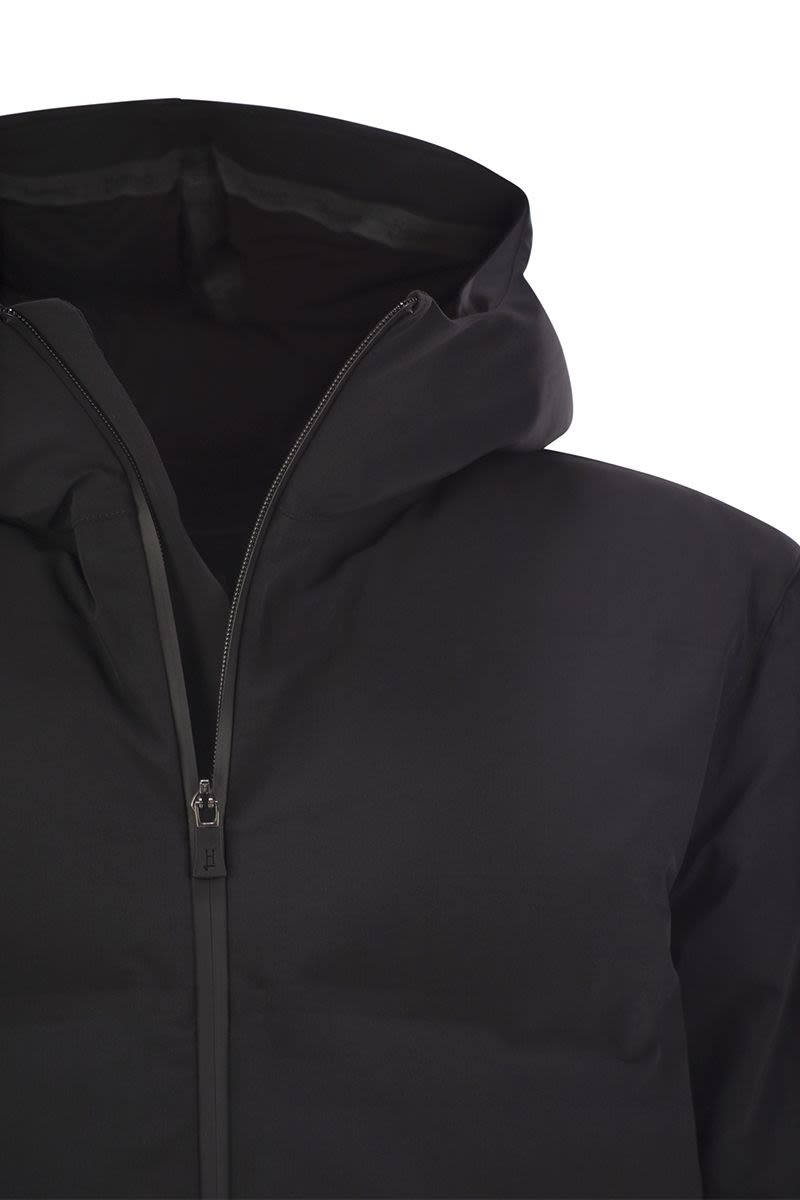 HERNO Men's Mini High Collar Duvet Jacket