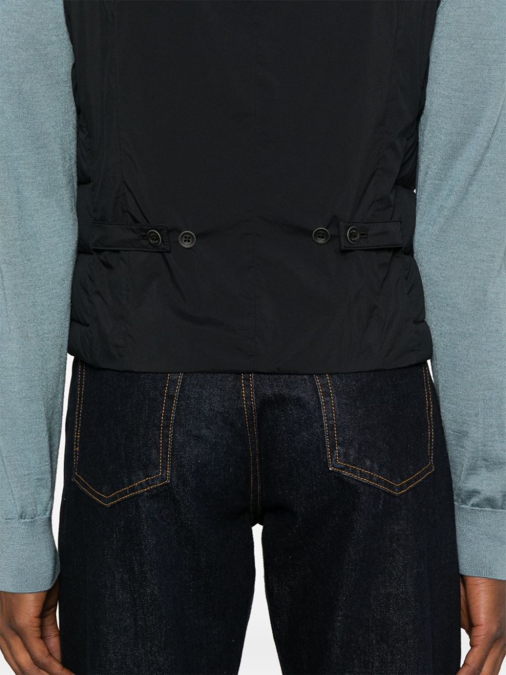 HERNO Men's Down Insulated Sleeveless Vest