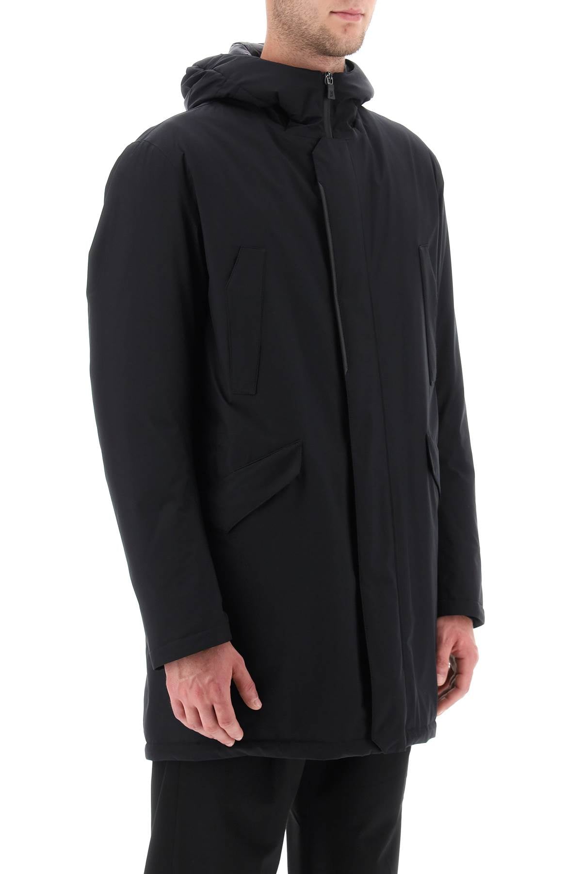 HERNO Men's Fishtail Gore 2-Layer Parka Jacket