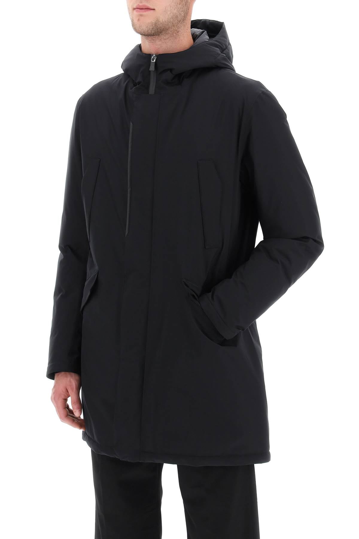 HERNO Men's Fishtail Gore 2-Layer Parka Jacket