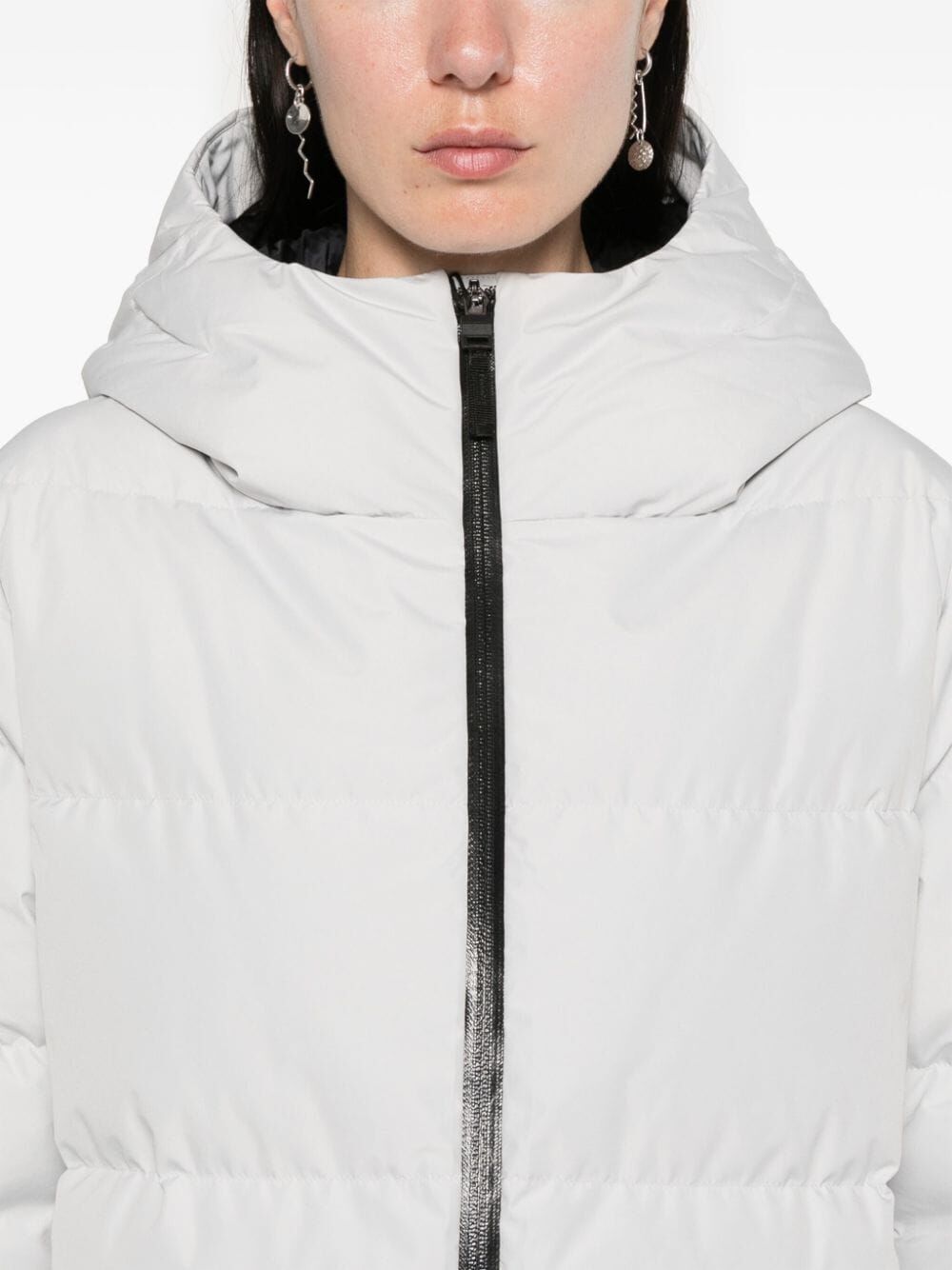 HERNO Women's Hooded Mini Puffer Jacket