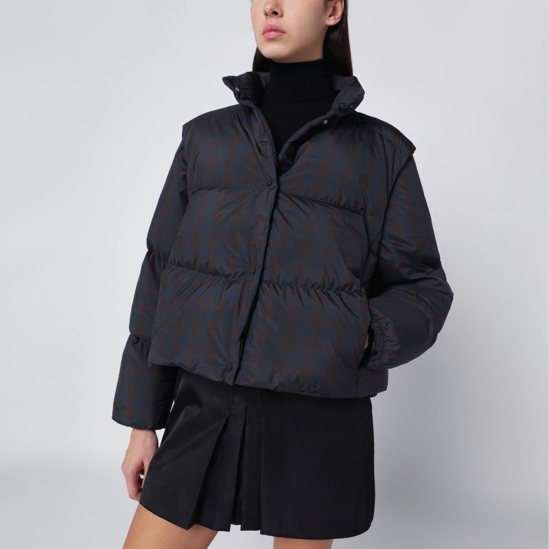 HERNO Relaxed Fit Laminated Down Jacket for Women