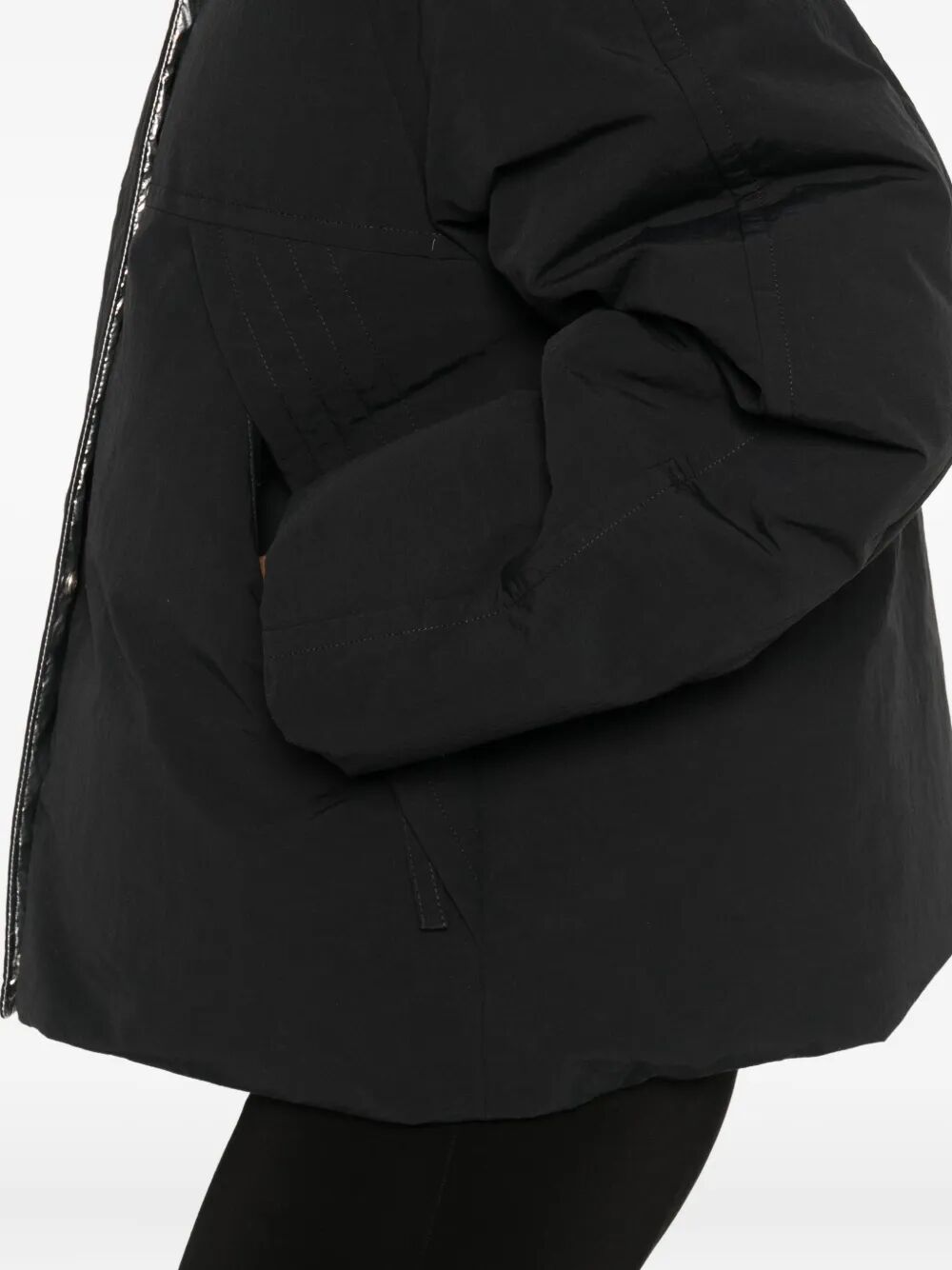 LAMINAR Luxe Down Jacket with Metallic Lining