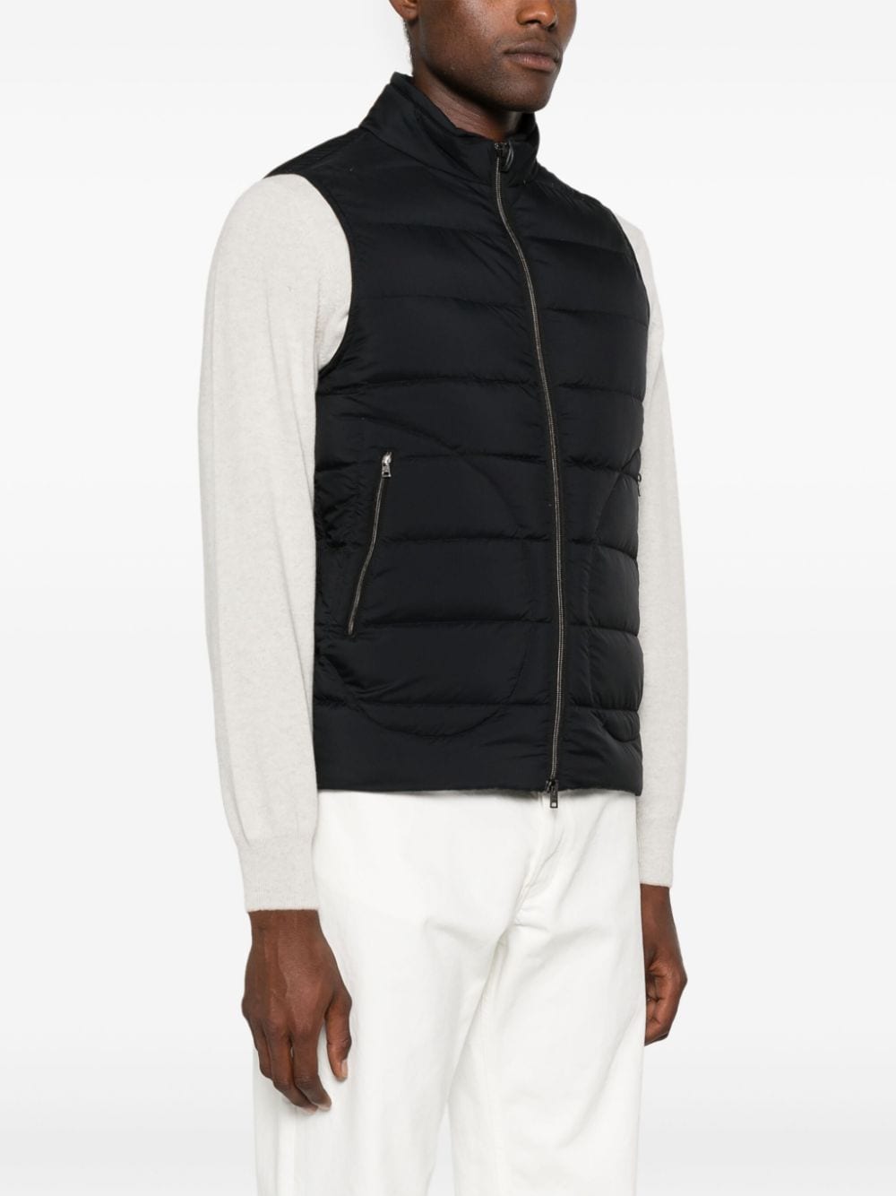 HERNO Men's Nylon Down Vest for Fall/Winter 2025