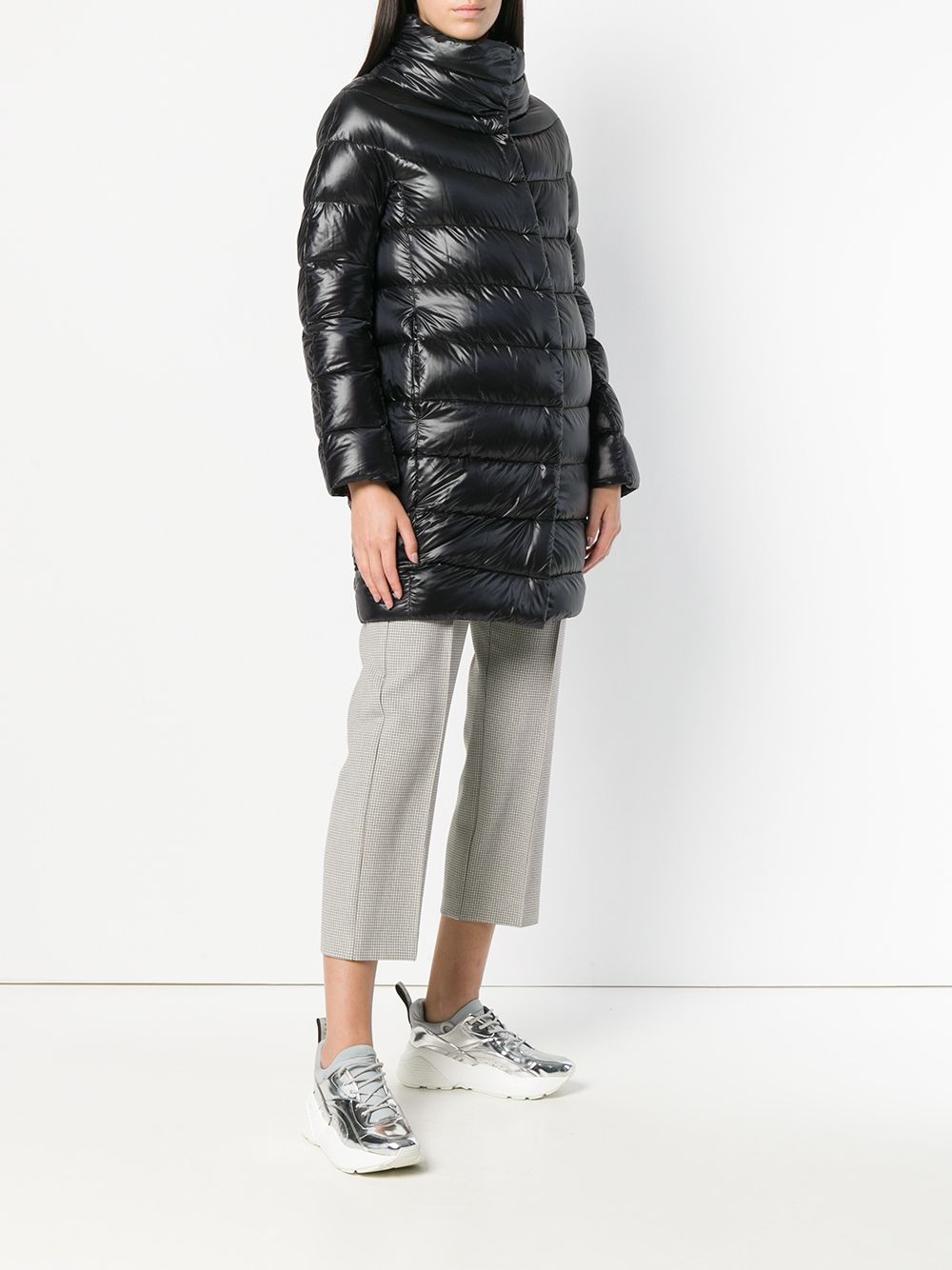 HERNO Long Down Jacket for Women - FW25 Collection