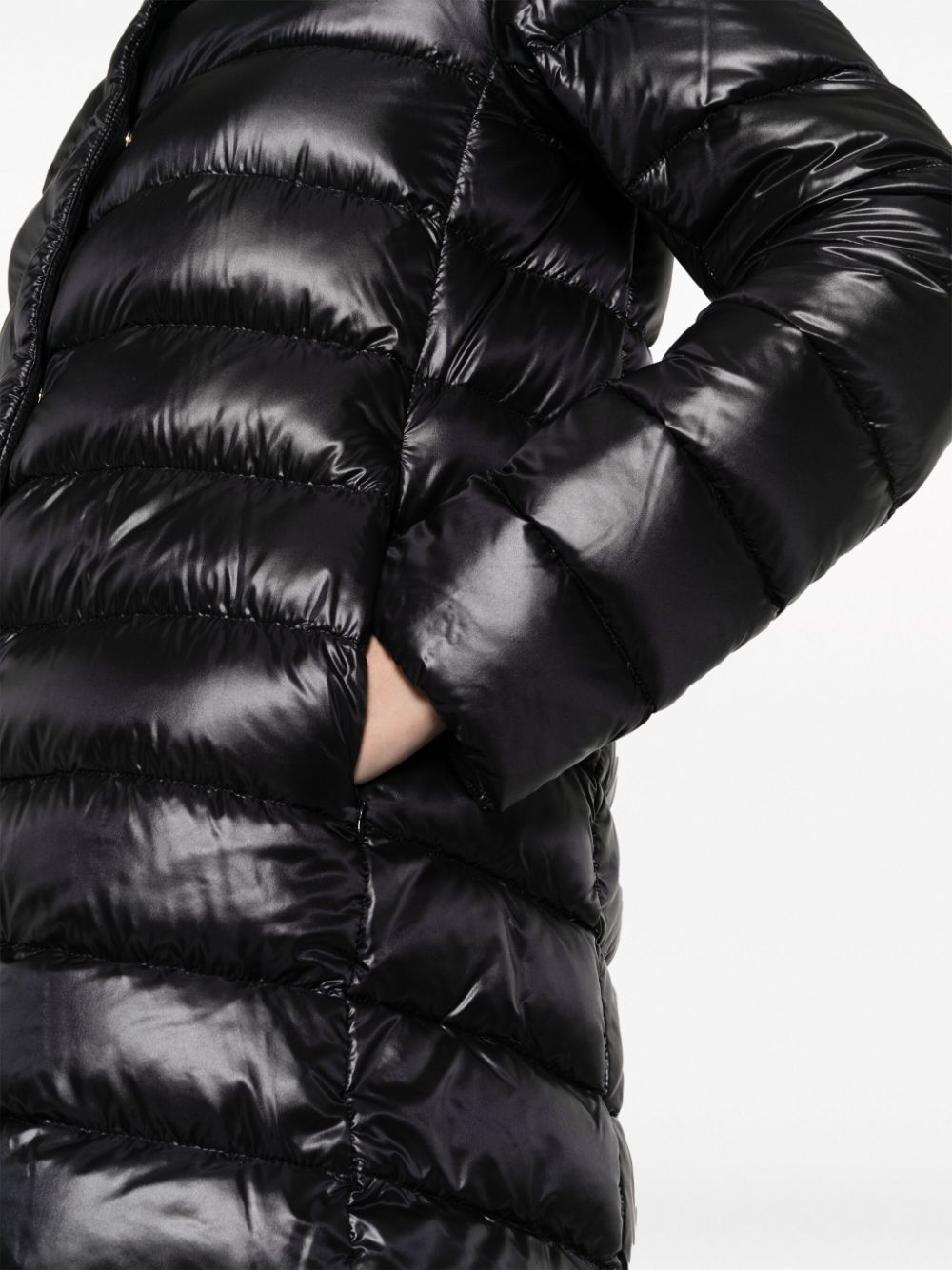 HERNO Elegant Midi Down Jacket for Women