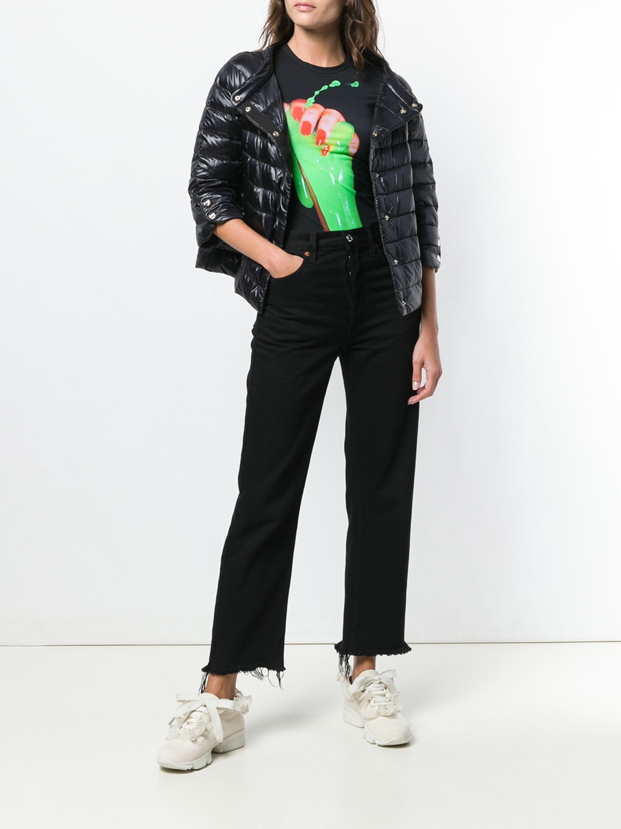 HERNO Women's Mini Polyamide Jacket