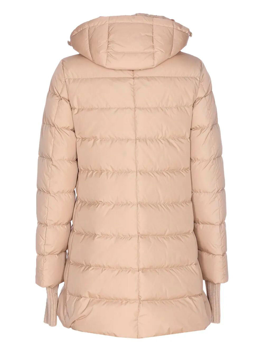 HERNO Hooded Mini Zip-Up Padded Jacket for Women
