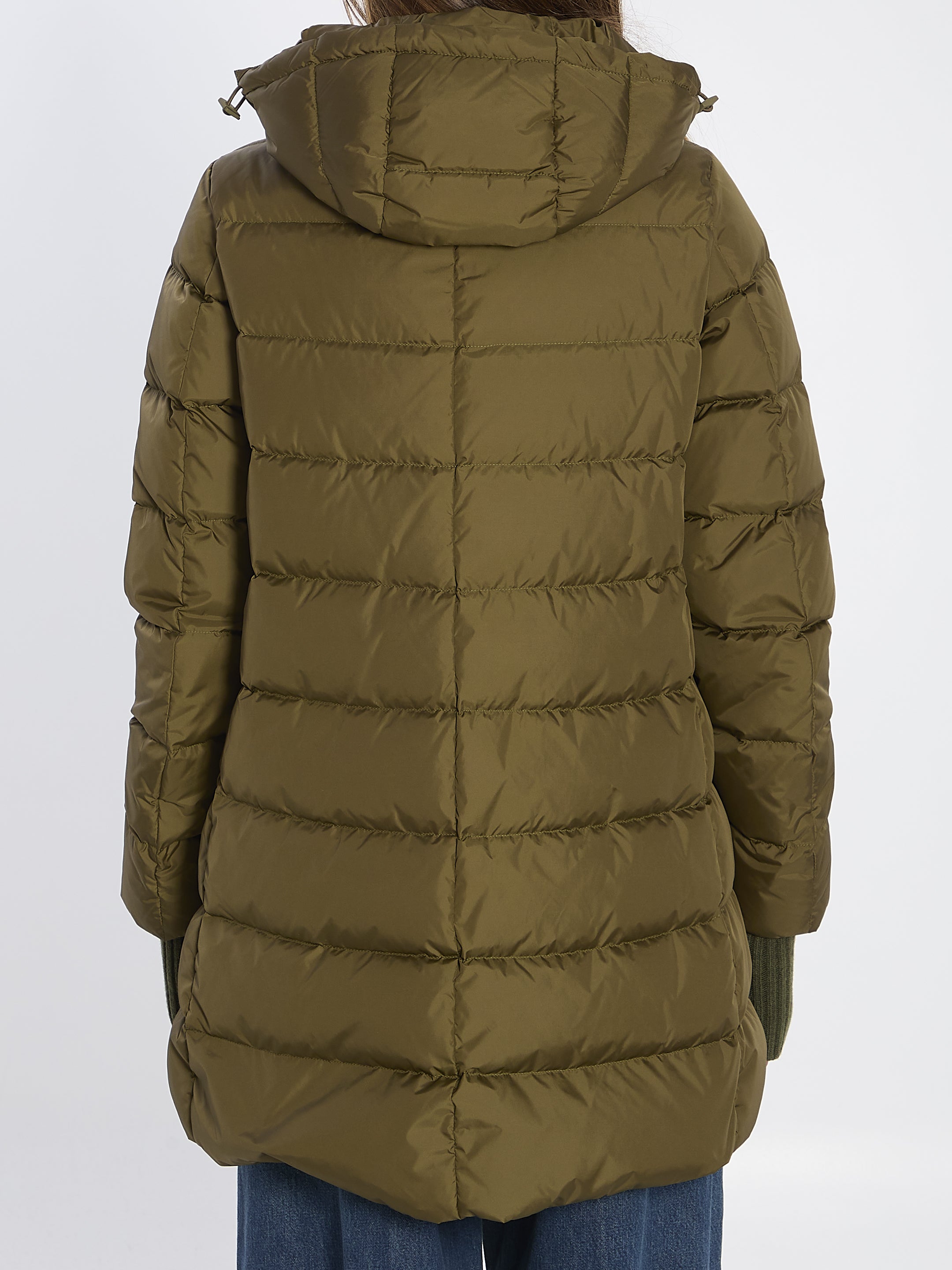 HERNO A-Shape Puffer Jacket - Size 42
