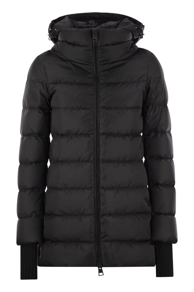 HERNO Medium Down Jacket with Hood for Women