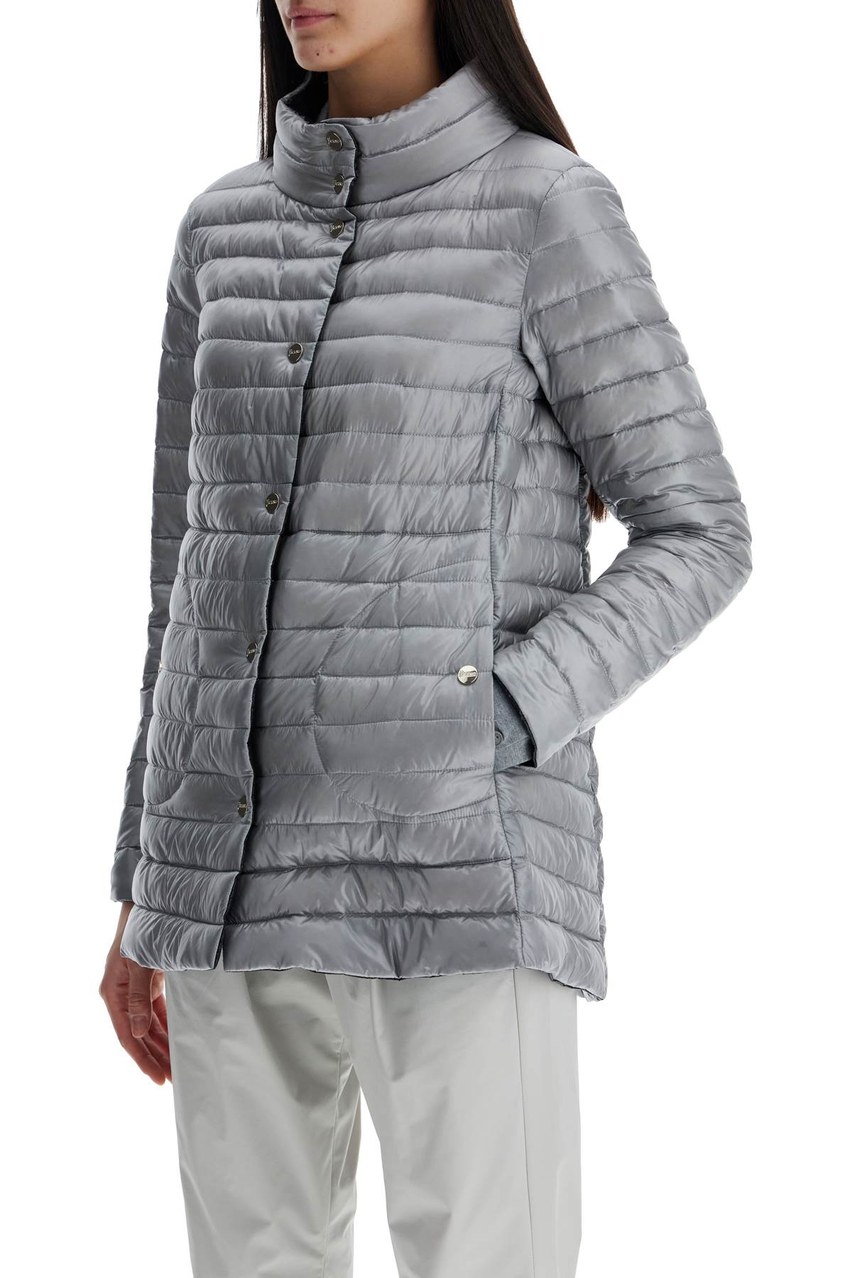 HERNO Reversible A-Shape Mini Puffer Jacket for Women