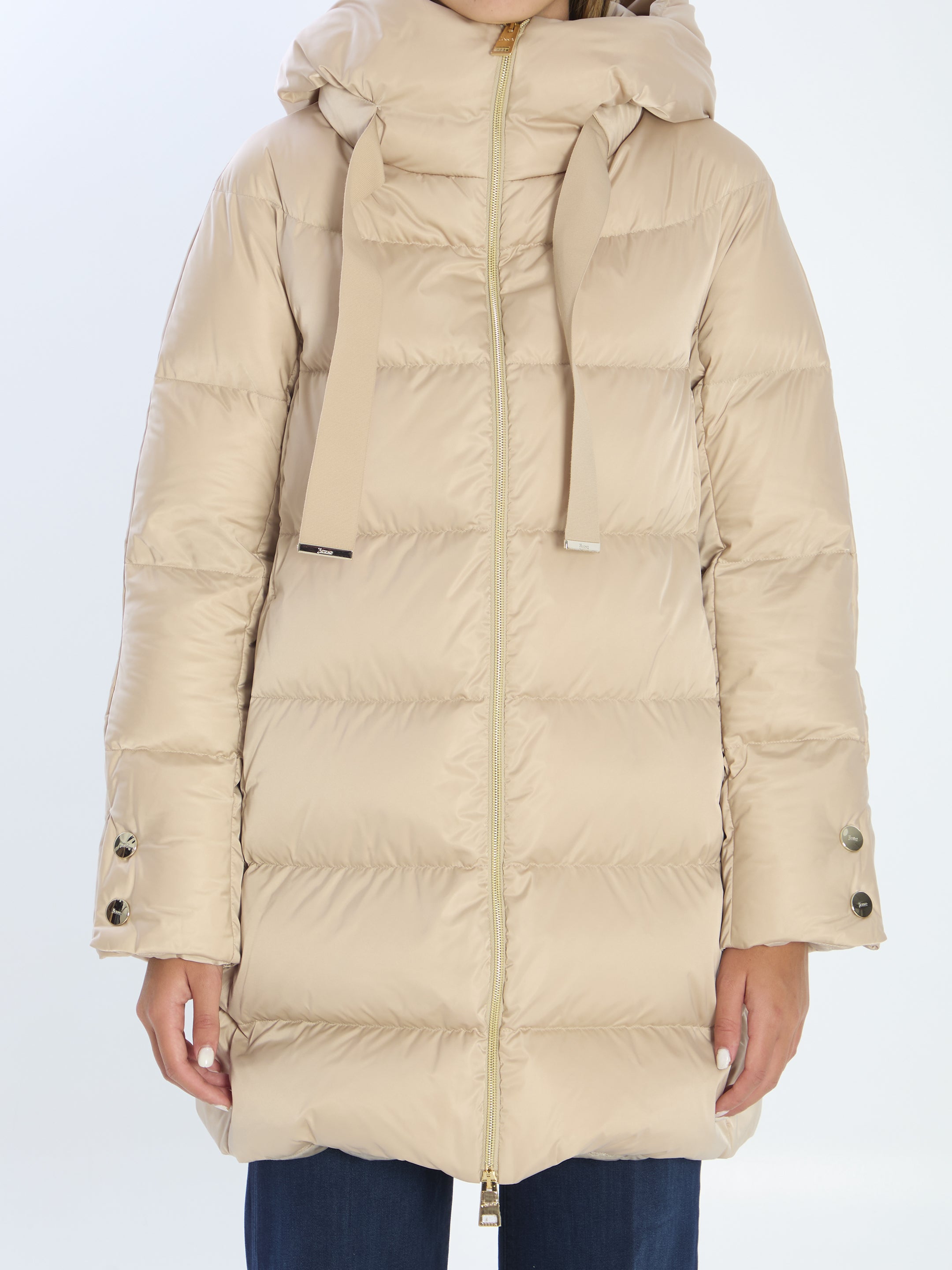 HERNO Women's A-Shape Puffer Jacket - Size 40