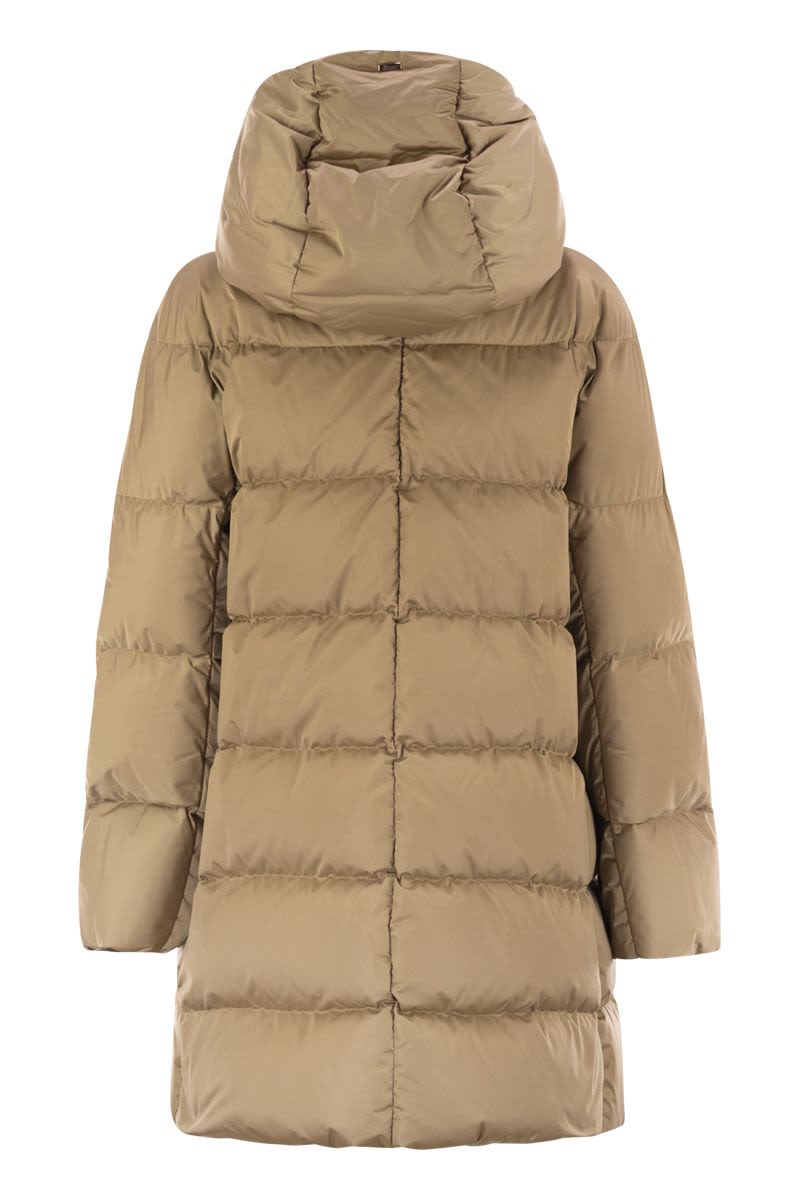 HERNO A-Shape Down Jacket with Hood for Women