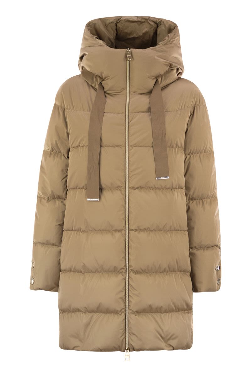 HERNO A-Shape Down Jacket with Hood for Women