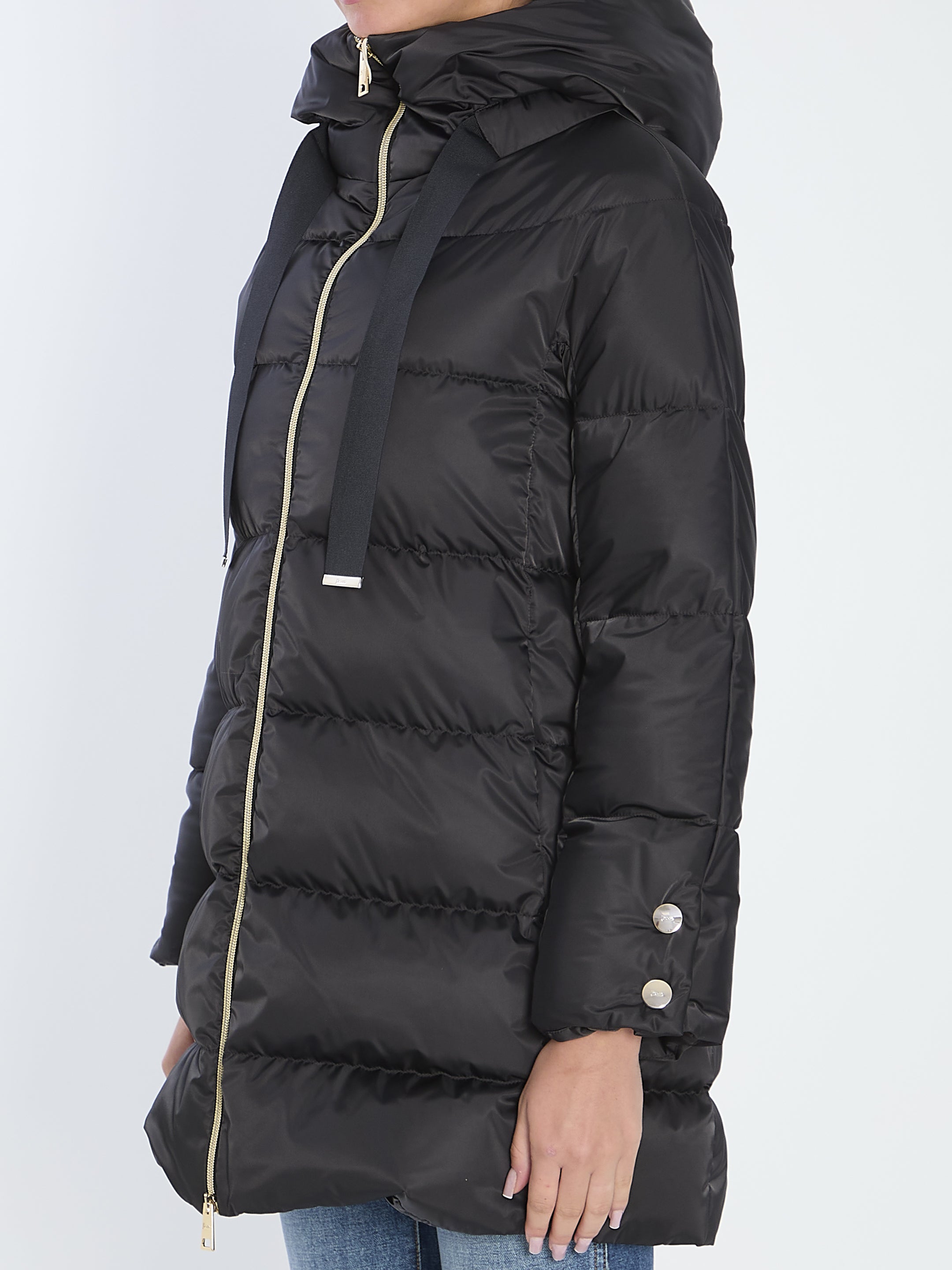 HERNO A-Shape Puffer Jacket - Size 40