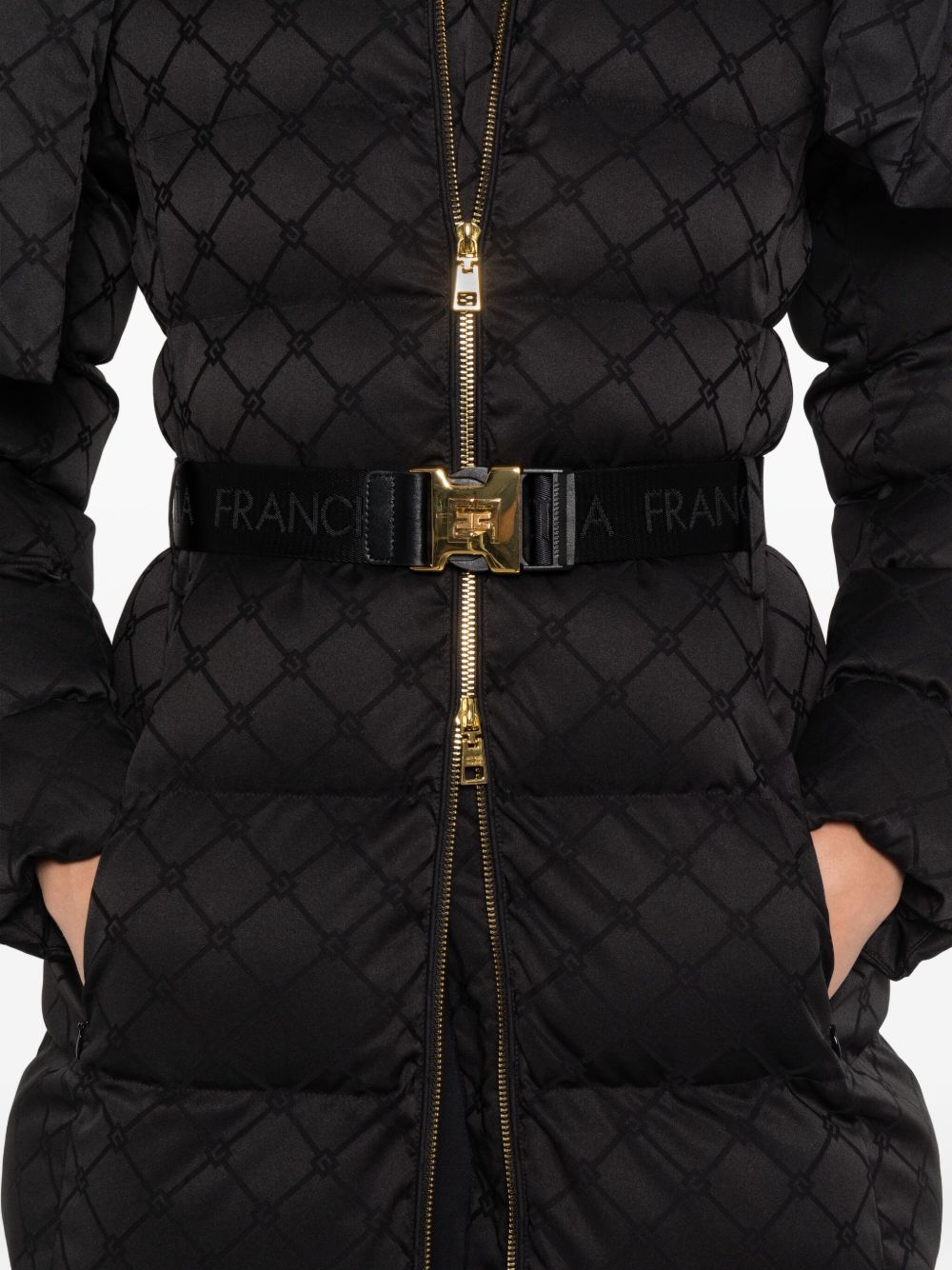 ELISABETTA FRANCHI Midi Down Jacket for Women
