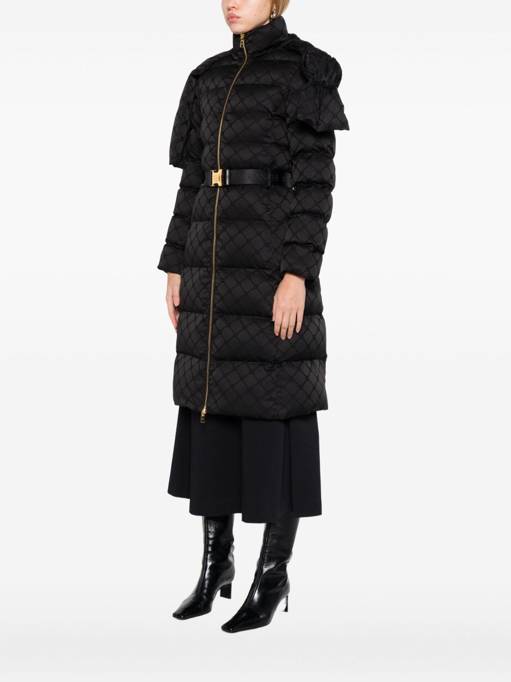 ELISABETTA FRANCHI Midi Down Jacket for Women