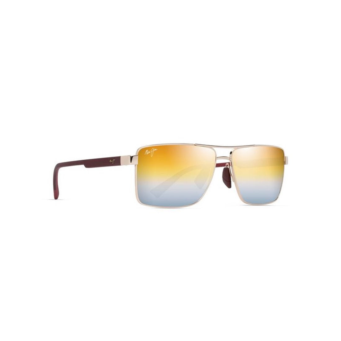 MAUI JIM Sleek Dual Mirror Sunglasses for Men