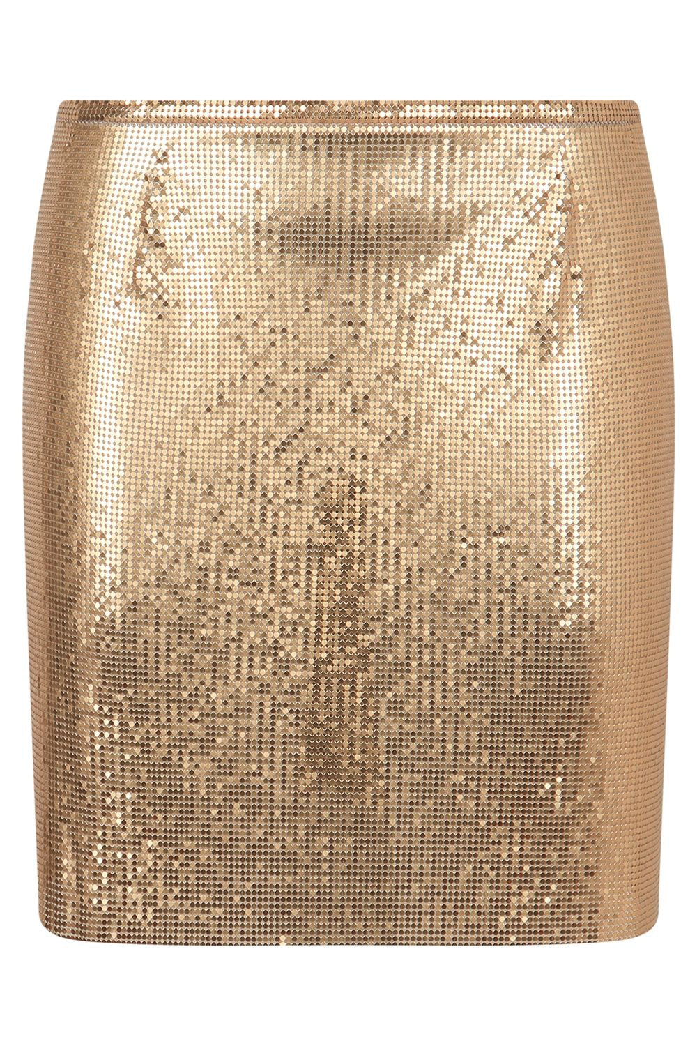 PACO RABANNE Mesh Knit Mini Skirt