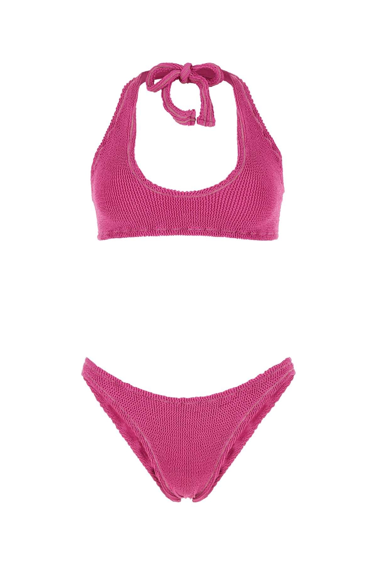 REINA OLGA Mini Stretch Nylon Bikini Set
