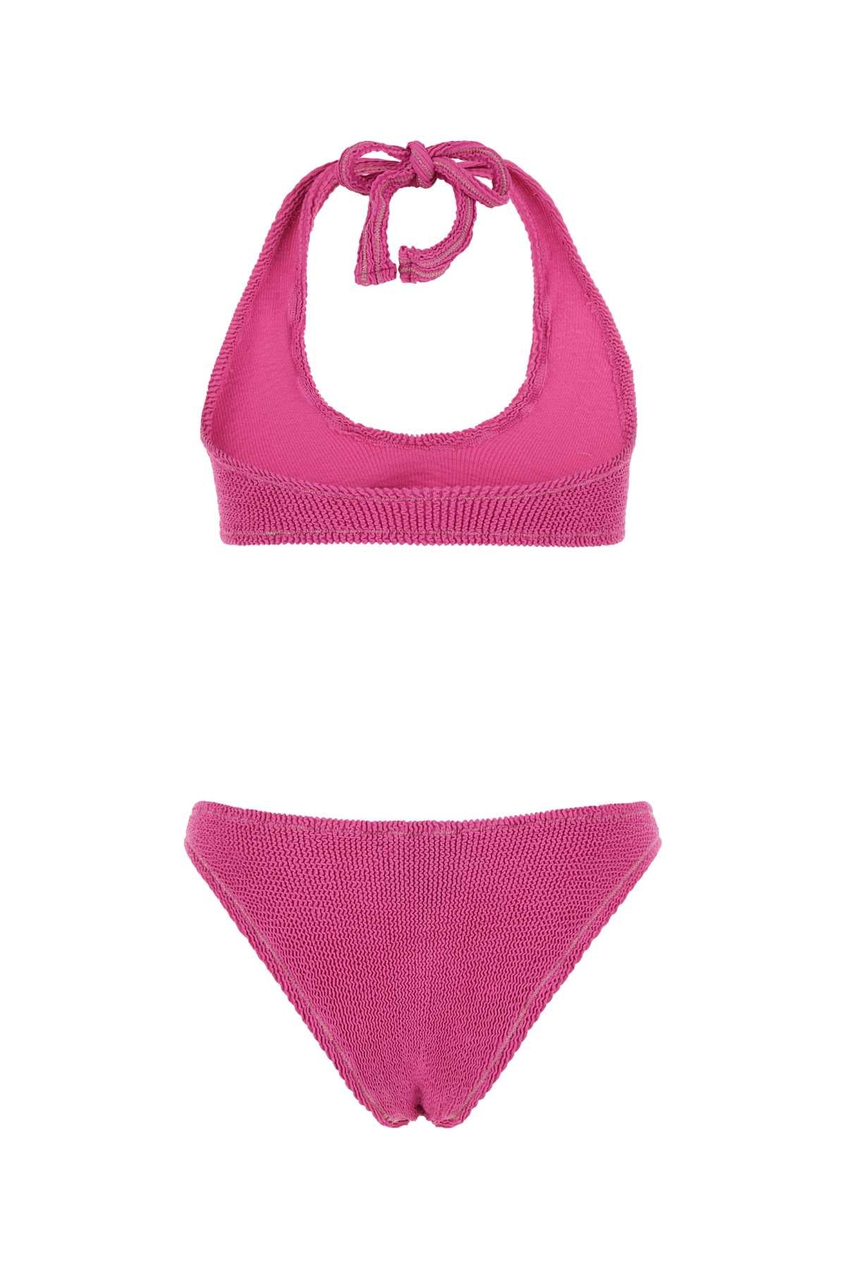 REINA OLGA Mini Stretch Nylon Bikini Set