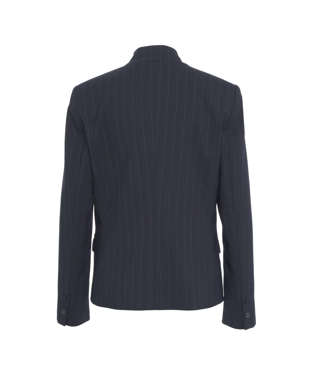 PINKO Pinstripe Blazer with High Collar for Women