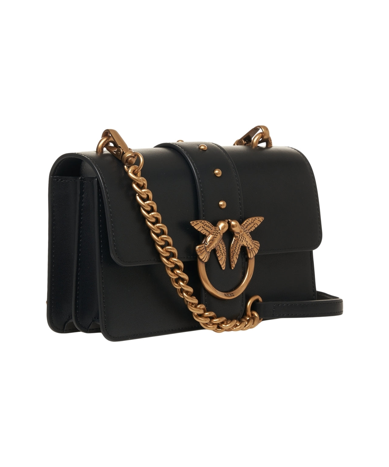 PINKO Elegant Crossbody Handbag with Flap - 40 x 30 x 16 cm