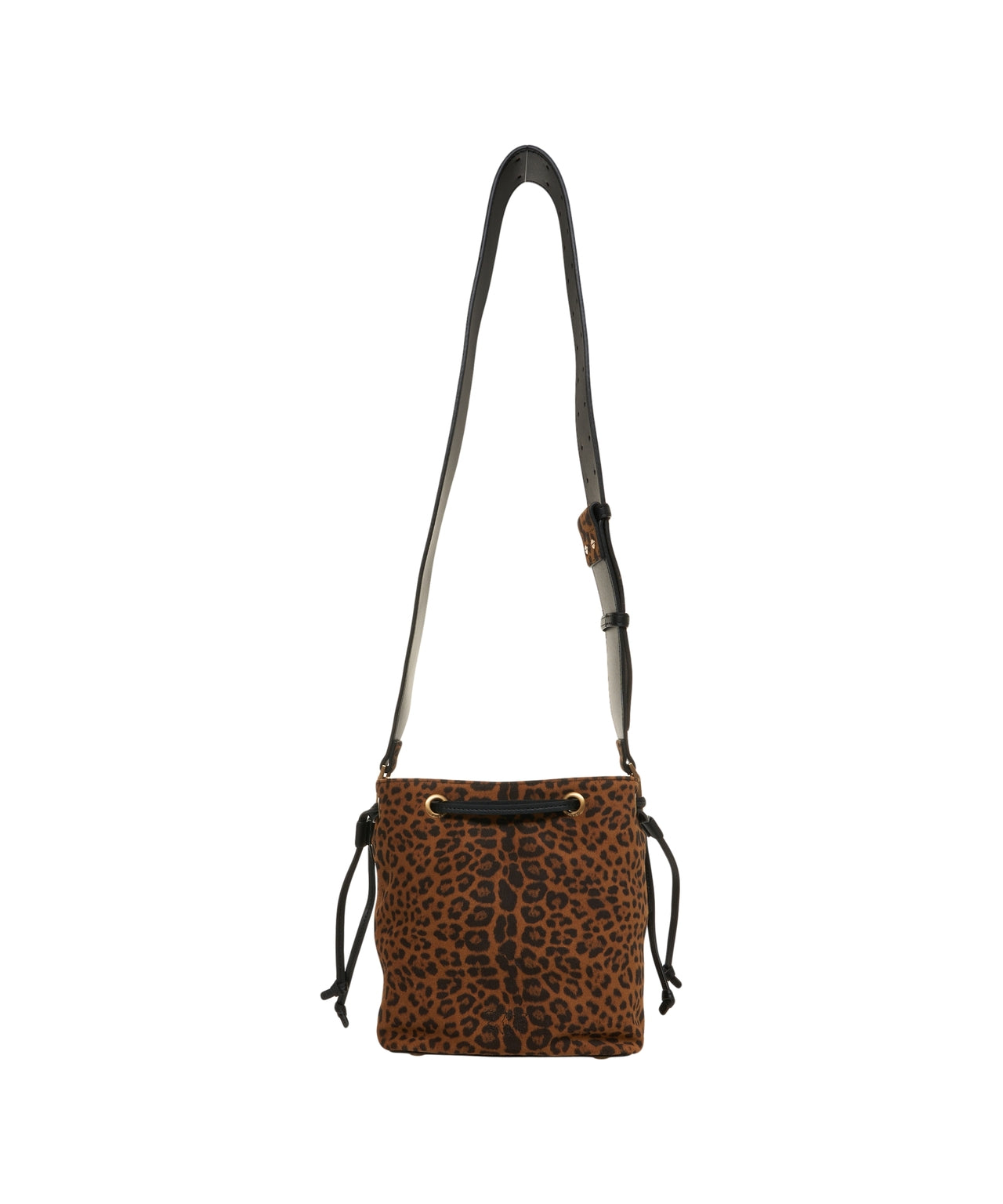 PINKO Mini Bucket Handbag with Animal Print Design