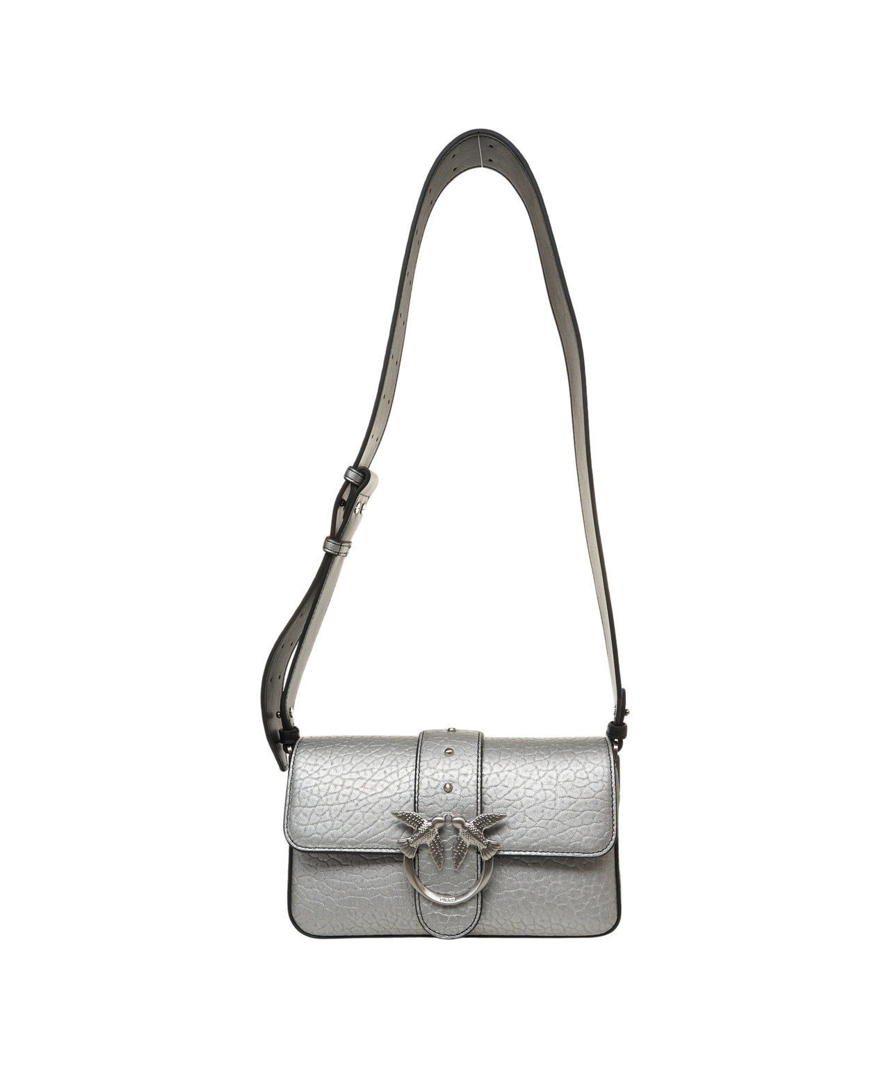 PINKO Mini Shoulder Handbag with Iconic Buckle