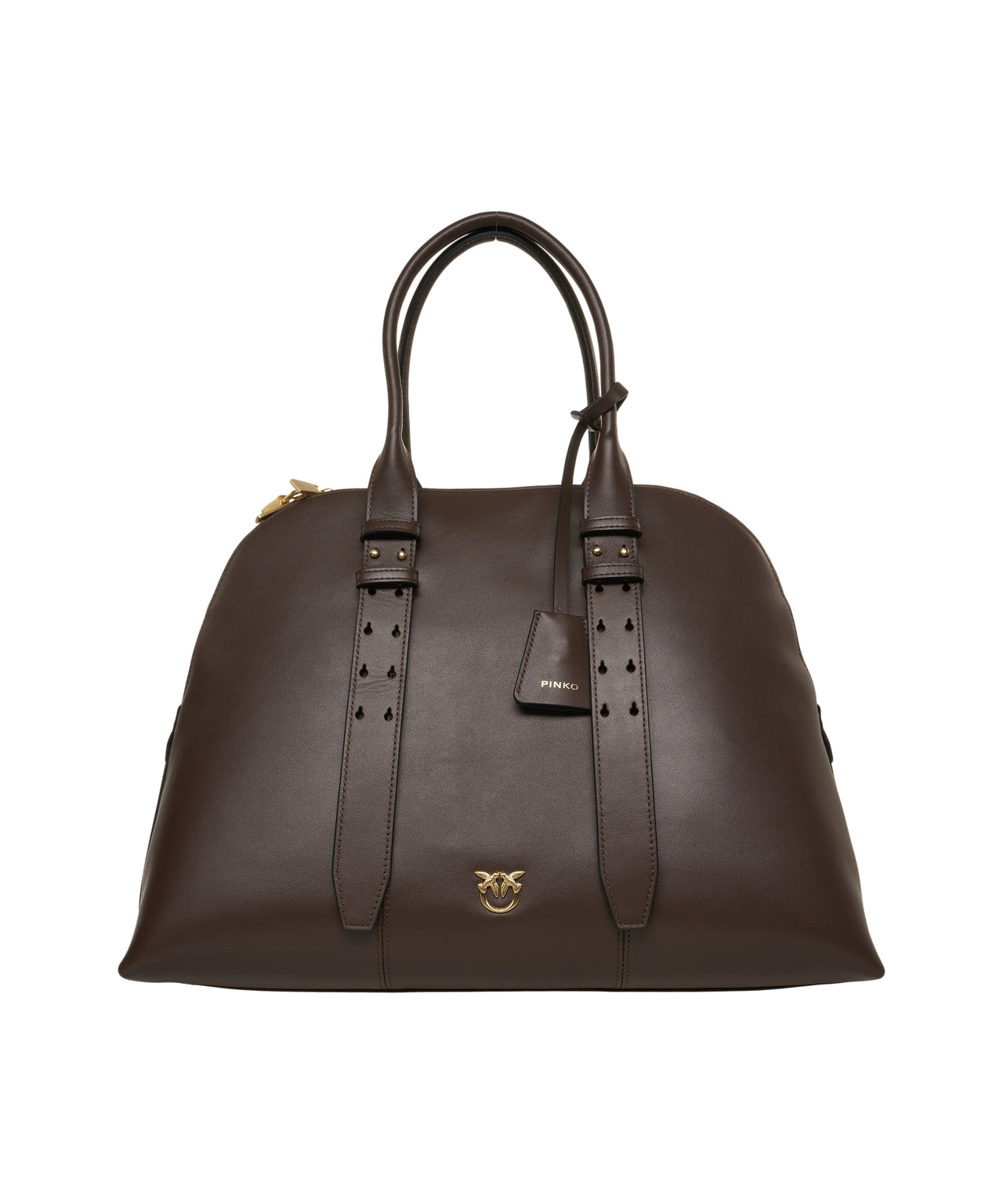 PINKO Structured Bowling Handbag - 40 x 14 x 46 cm