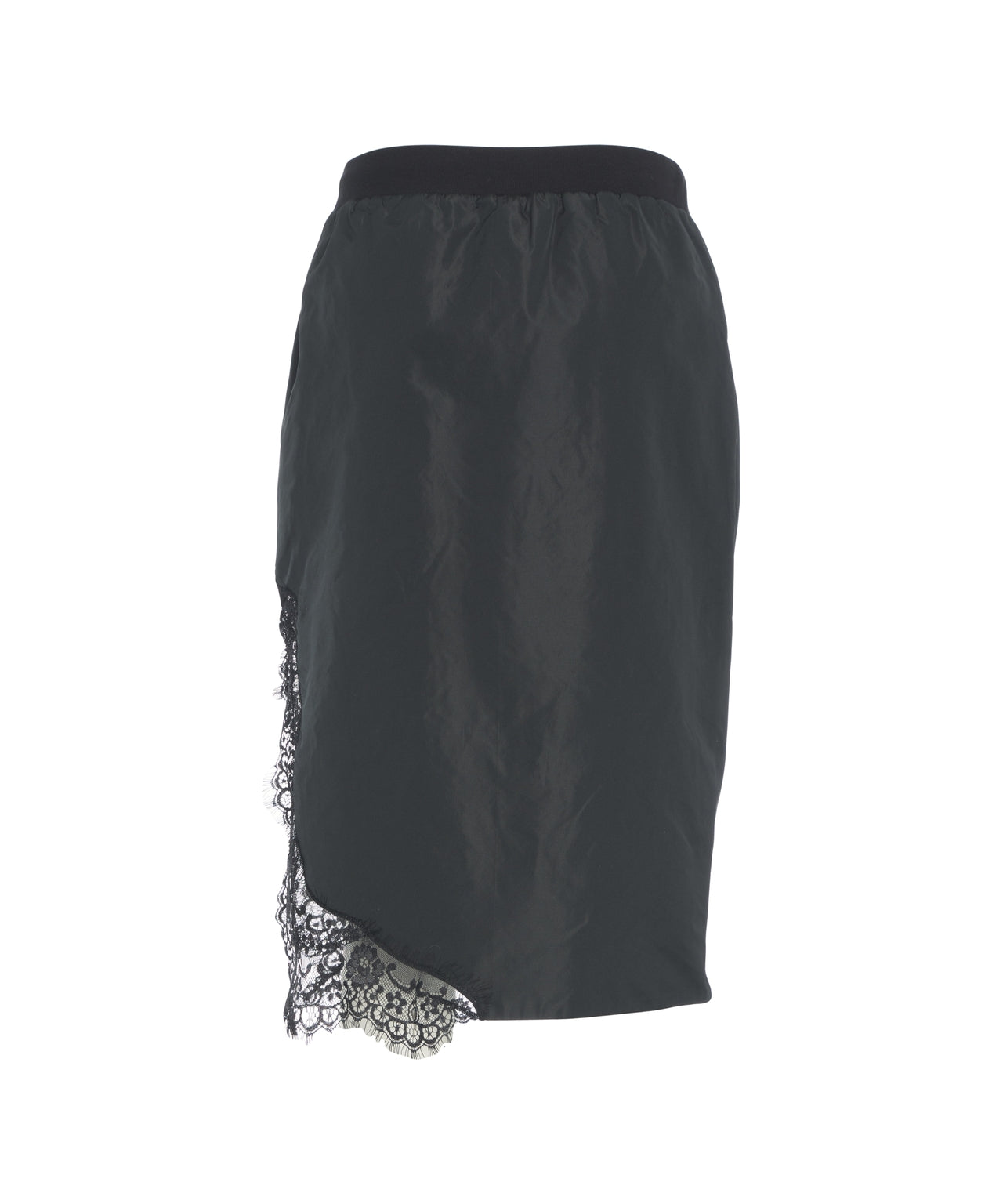 PINKO Elegant Midi Skirt with Lace Details