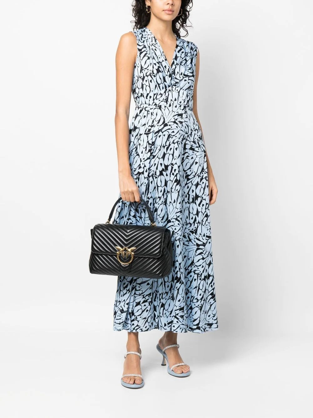 PINKO Love Lady Puff Big Shoulder Handbag