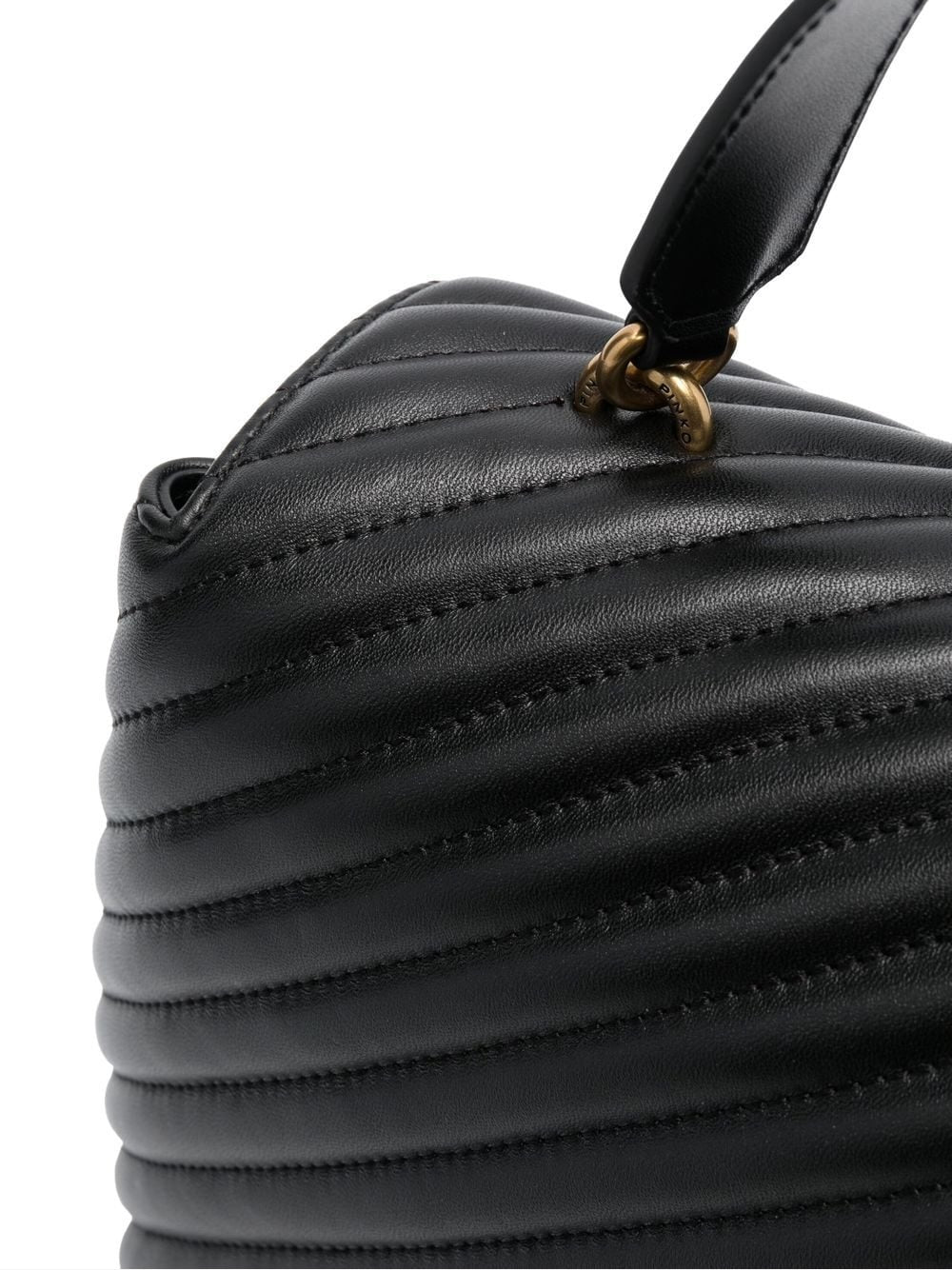 PINKO Love Lady Puff Big Shoulder Handbag