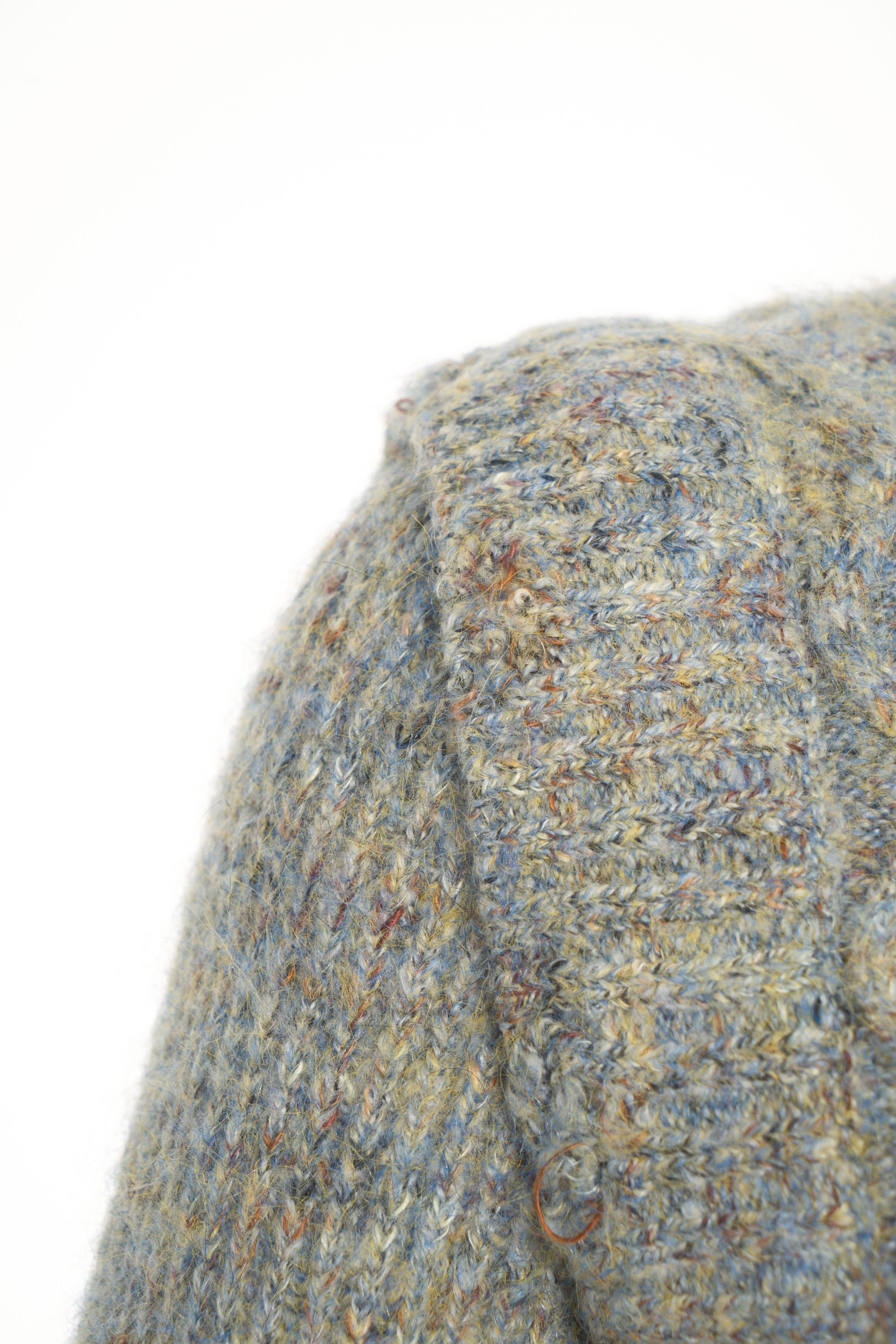 PINKO Elegant Cable-Knit Sweater with High Collar