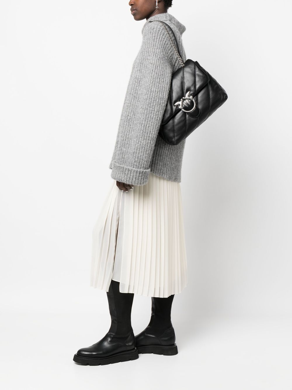 PINKO Love Big Puff Mini Shoulder Handbag