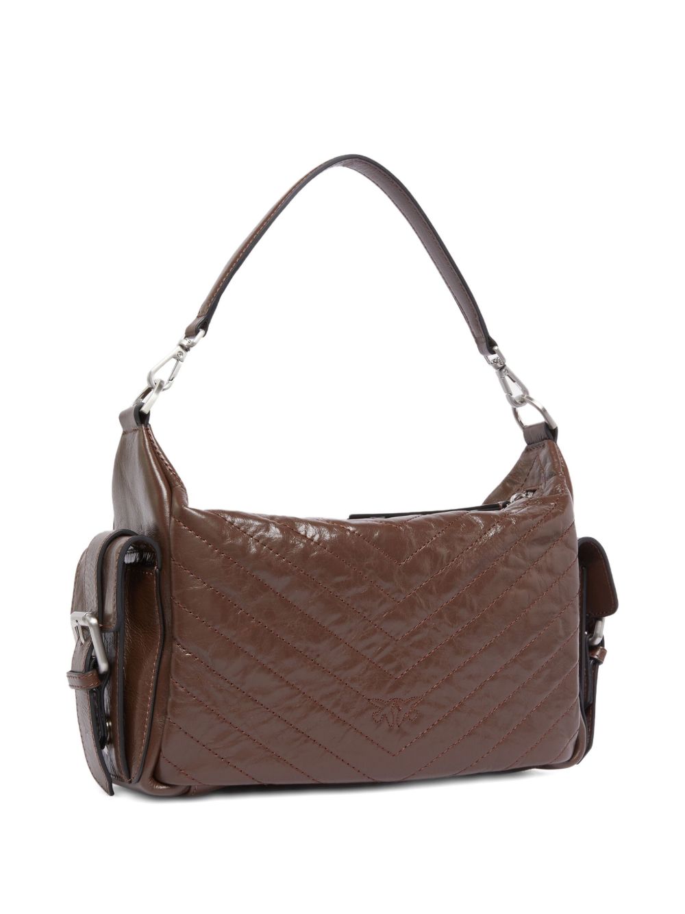 PINKO Chic Leather Shoulder Handbag