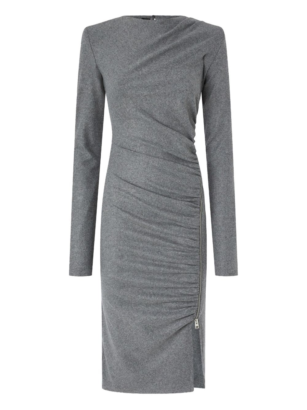 PINKO Draped Fitted Midi Dress for Women